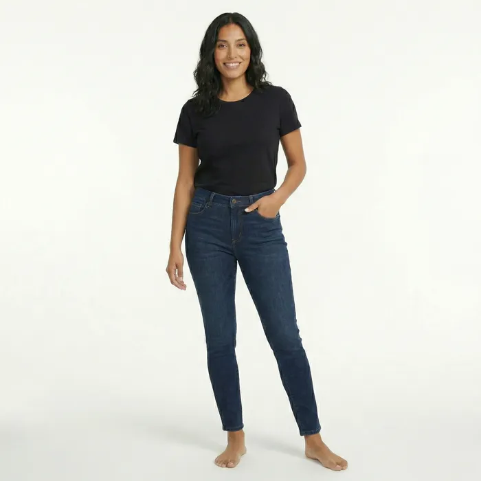 Jeans Skinny (Índigo Profundo)